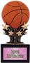 Shooting Star 6" Basketball Resin Trophies