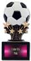 Shooting Star 6" Soccerball Resin Trophies