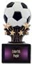 Shooting Star 6" Soccerball Resin Trophies