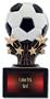 Shooting Star 6" Soccerball Resin Trophies