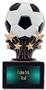 Shooting Star 6" Soccerball Resin Trophies