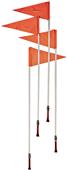 Martin Sports Economy Corner Flags (Set of 4) Martin Sports Economy Corner Flags (Set of 4)