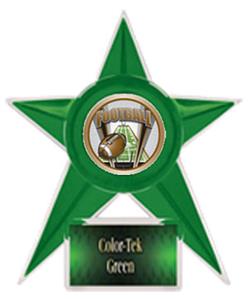 GREEN TROPHY/GREEN TEK LABEL - PROSPORT FOOTBALL M