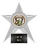 Hasty Awards Football Stellar Ice 7" Trophy