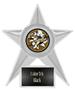 Hasty Awards Football Stellar Ice 7" Trophy