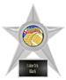 Hasty Awards Football Stellar Ice 7" Trophy