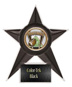 BLACK TROPHY/BLACK TEK LABEL - PROSPORT FOOTBALL M
