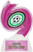 Hasty Awards Soccer Hurricane Ice 6" Trophy Hasty Awards Soccer Hurricane Ice 6" Trophy