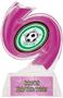Hasty Awards Soccer Hurricane Ice 6" Trophy