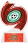 Hasty Awards Soccer Hurricane Ice 6" Trophy