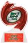 Hasty Awards Soccer Hurricane Ice 6" Trophy