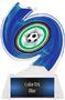 Hasty Awards Soccer Hurricane Ice 6" Trophy