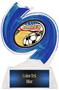 Hasty Awards Soccer Hurricane Ice 6" Trophy