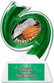 Hasty Awards Basketball Hurricane Ice 6" Trophy Hasty Awards Basketball Hurricane Ice 6" Trophy