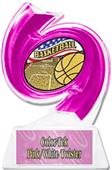 Hasty Awards Basketball Hurricane Ice 6" Trophy Hasty Awards Basketball Hurricane Ice 6" Trophy