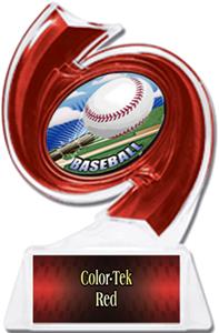 RED TROPHY/RED TEK PLATE - HD MYLAR