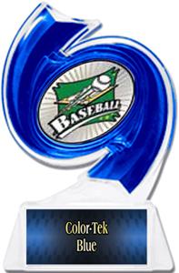 BLUE TROPHY/BLUE TEK PLATE - XTREME MYLAR