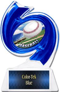 BLUE TROPHY/BLUE TEK PLATE - HD MYLAR