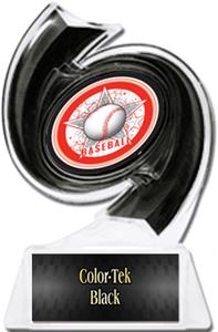 BLACK TROPHY/BLACK TEK PLATE - ALL-STAR MYLAR
