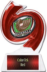 RED TROPHY/RED TEK PLATE - SHIELD MYLAR
