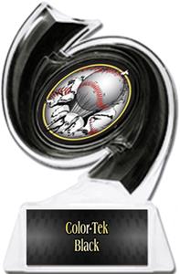 BLACK TROPHY/BLACK TEK PLATE - BUST-OUT MYLAR