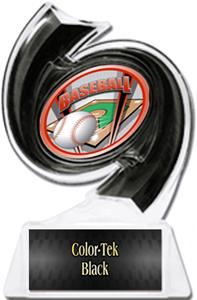BLACK TROPHY/BLACK TEK PLATE - PROSPORT MYLAR