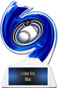 BLUE TROPHY/BLUE TEK PLATE - ECLIPSE MYLAR
