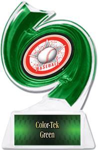 GREEN TROPHY/GREEN TEK PLATE - ALL-STAR  MYLAR