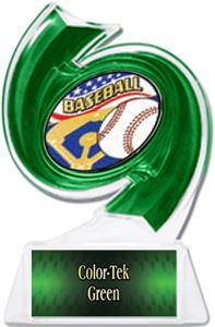 GREEN TROPHY/GREEN TEK PLATE - AMERICANA MYLAR
