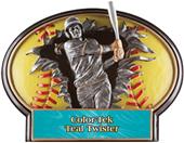 Hasty Awards Softball Burst-Out Resin Trophies Hasty Awards Softball Burst-Out Resin Trophies