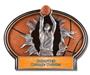 Hasty Award Basketball Burst-Out Resin Girl Trophy