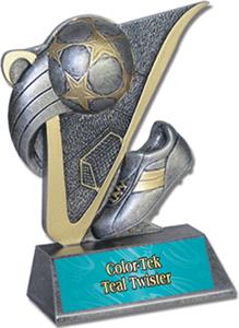 TEAL COLOR-TEK TWISTER PLATE