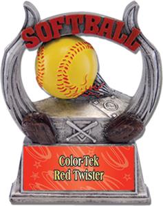 RED COLOR-TEK TWISTER PLATE