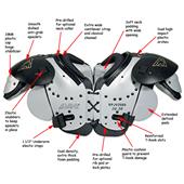All-Star Equalizer JV Football Shoulder Pads