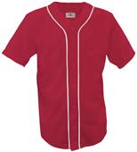 Teamwork Adult Warning Track Piped Jersey Teamwork Adult Warning Track Piped Jersey