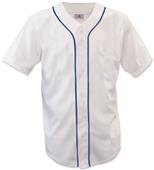 Teamwork Adult Warning Track Piped Jersey Teamwork Adult Warning Track Piped Jersey