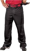 Teamwork Adult Open Bottom Solid Baseball Pants