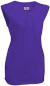 Womens On Deck Sleeveless Faux Softball Jersey Womens On Deck Sleeveless Faux Softball Jersey