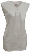 Womens On Deck Sleeveless Faux Softball Jersey Womens On Deck Sleeveless Faux Softball Jersey