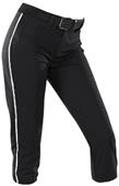 Teamwork Womens Low Rise Piped Softball Pants Teamwork Womens Low Rise Piped Softball Pants
