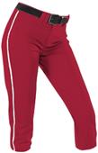 Teamwork Womens Low Rise Piped Softball Pants Teamwork Womens Low Rise Piped Softball Pants