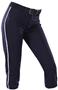 Teamwork Womens Low Rise Piped Softball Pants