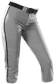 Teamwork Womens Low Rise Piped Softball Pants Teamwork Womens Low Rise Piped Softball Pants