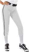 Teamwork Girls Low Rise Piped Softball Pants Teamwork Girls Low Rise Piped Softball Pants