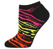 Red Lion Cool Cat Tiger/Zebra Low Cut Socks CO Red Lion Cool Cat Tiger/Zebra Low Cut Socks CO