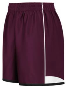 MAROON/WHITE/BLACK