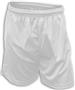 Dubes Milan Mesh White Soccer Shorts-Closeout