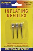 Martin Blister Card of 3 Inflating Needles Martin Blister Card of 3 Inflating Needles