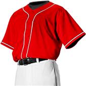 Alleson PROFJB Adult Faux Front Baseball Jerseys Alleson PROFJB Adult Faux Front Baseball Jerseys