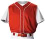 Alleson PROFVB Adult Full Front Baseball Vests